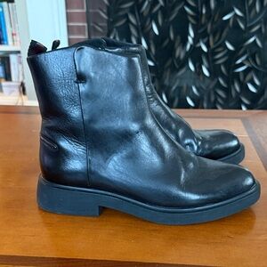 Franco Sarto Black Bealy Ankle Boots